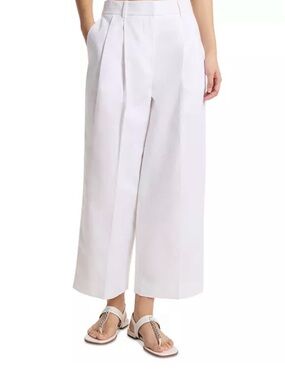 Michael Kors
Women's Pleated Wide-Leg Pants
size L new